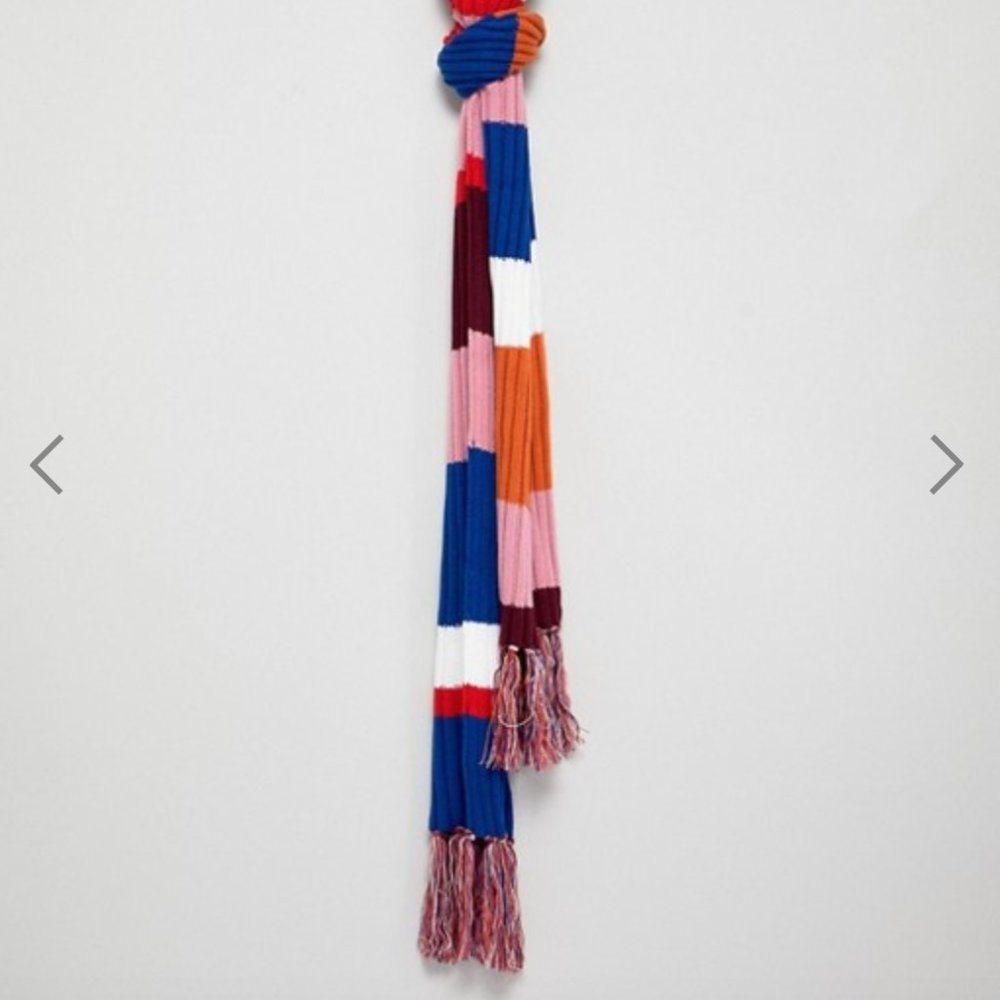 ASOS Multicolor Striped Scarf - Picture 3 of 3